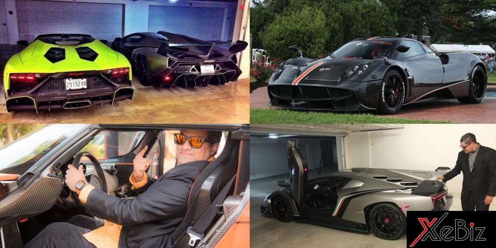 Ngoài&nbsp;Pagani Huayra BC, đại gia người Mỹ&nbsp;còn sở hữu một chiếc Pagani Huayra khác mang tên gọi La Monza Lisa, bên cạnh đó, garage của Kris Singh&nbsp;còn có sự phục vụ của cặp đôi&nbsp;Lamborghini Veneno Coupe và mui trần hay Koenigsegg Agera XS. Tổng giá trị cho dàn chân dài này không dưới 12 triệu USD.