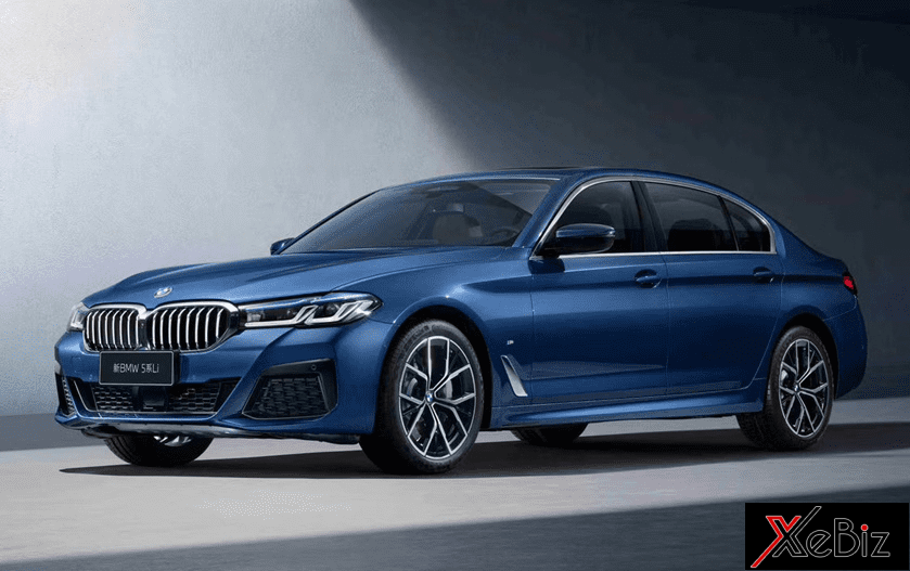 BMW 5-Series Li 2021 lộ diện trước ngày ra mắt