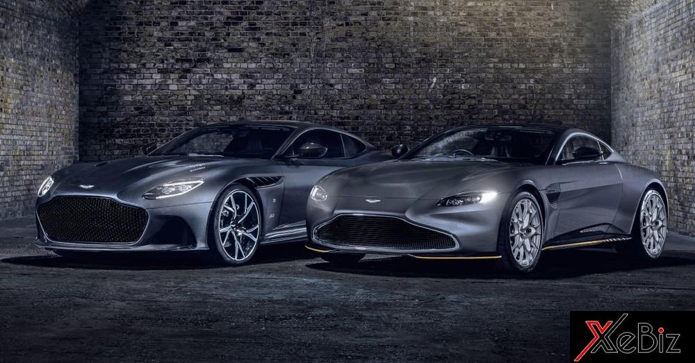 Diện kiến Aston Martin Vantage và DBS Superleggera phiên bản siêu xe của điệp viên 007