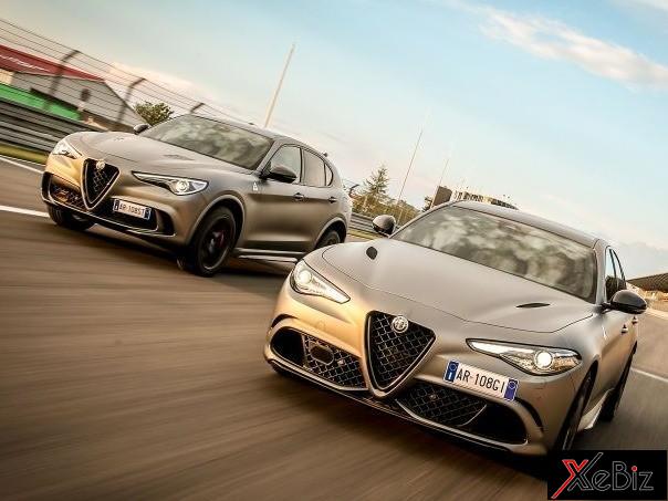 Alfa Romeo hé lộ bộ đôi Giulia và Stelvio Quadrifoglio phiên bản đặc biệt NRing