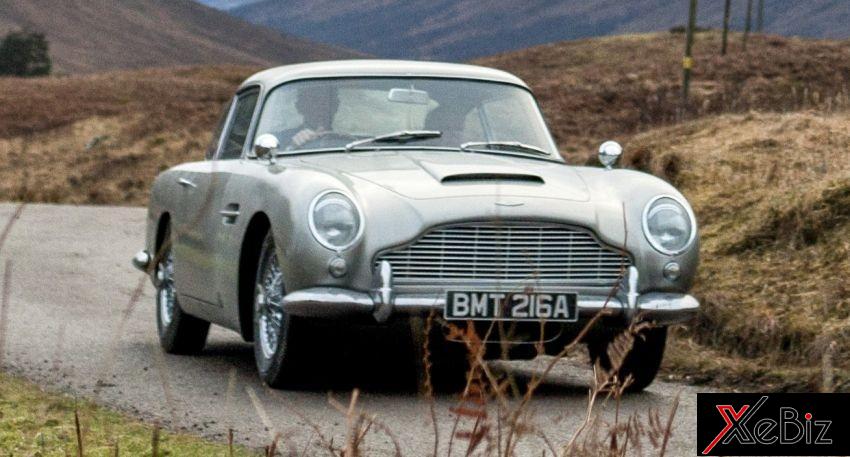 Aston Martin DB5 là mẫu xe James Bond nổi tiếng nhất lịch sử