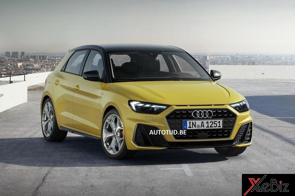 Audi A1 2019 rò rỉ ảnh "nóng" với thiết kế thể thao và hầm hố