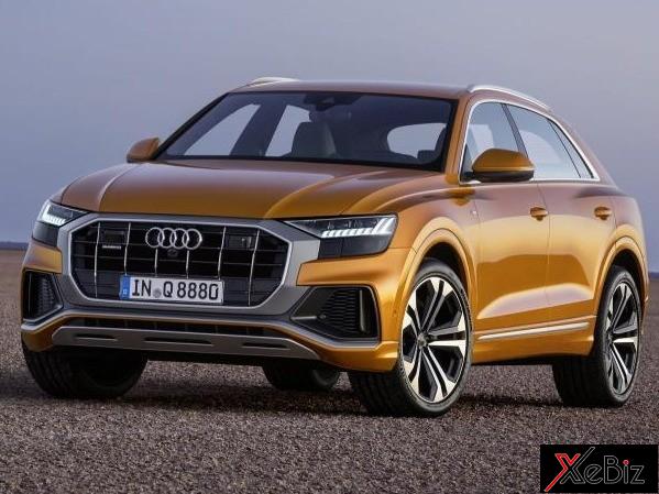 SUV hạng sang Audi Q8 2019 chính thức "hiện nguyên hình" trước giờ ra mắt