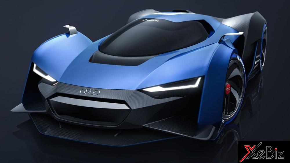 Lộ diện hình ảnh Audi RS Concept kết hợp siêu xe và xe đua 6