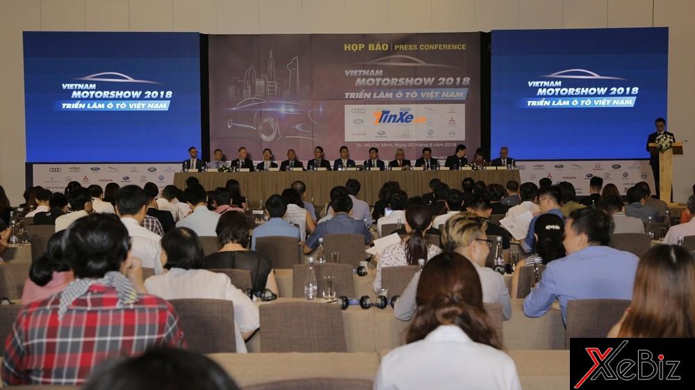 Triển lãm ô tô Việt Nam 2018 diễn ra từ ngày 24/10/2018 đến hết ngày 28/10/2018