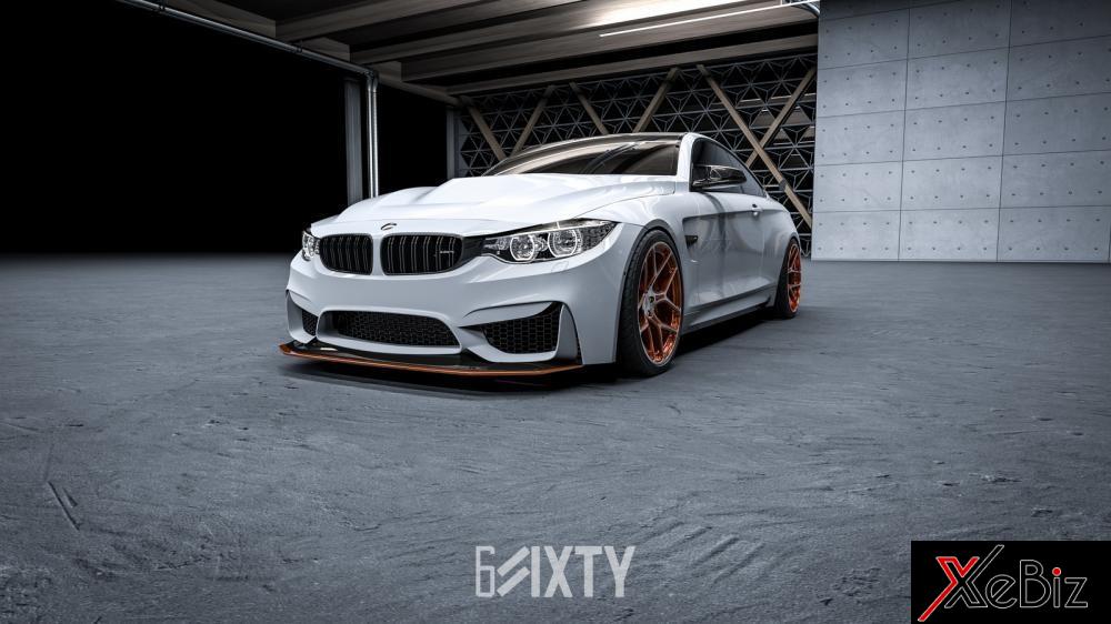 "Thay da" BMW M4 GTS với dàn bánh của 6Sixty