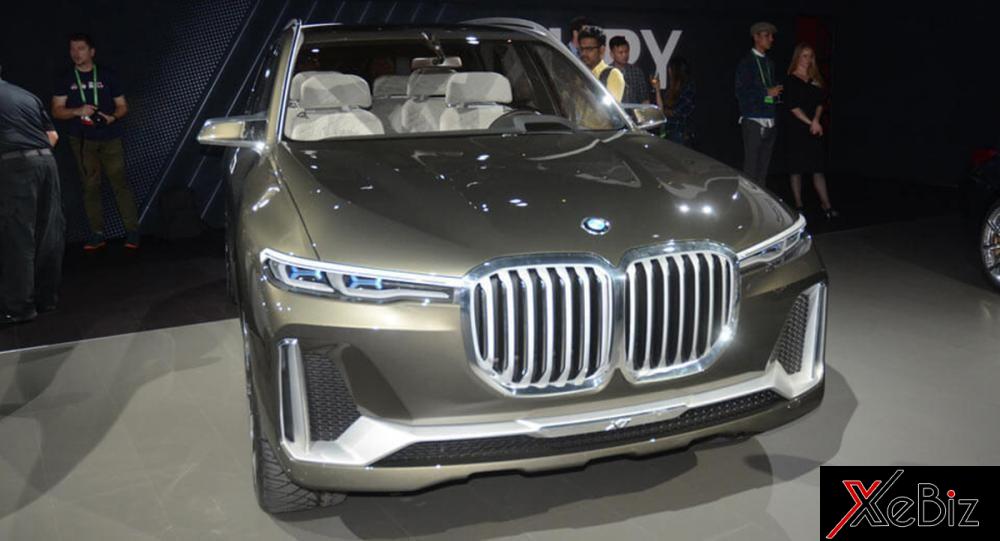 BMW X7 iPerformance bản Concept ra mắt tại Triển lãm Los Angeles 2017