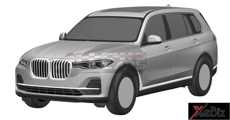 Thiết kế mới của SUV hạng sang BMW X7 bất ngờ được tiết lộ