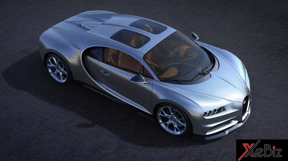 Bugatti Chiron bổ sung option cửa sổ trời