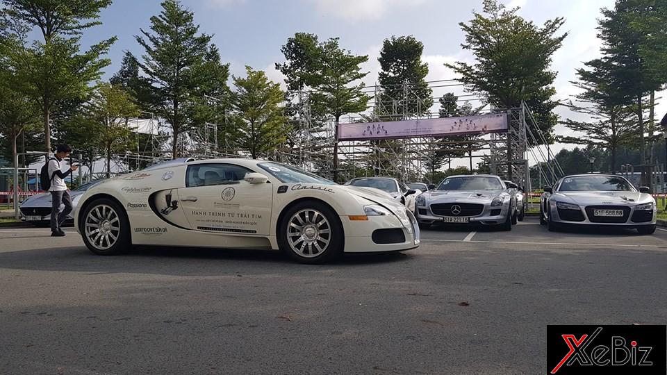 Bugatti Veyron sẽ cùng 12 chiếc siêu xe tham dự vào chặng cuối hành trình từ trái tim của Chủ tịch Trung Nguyên