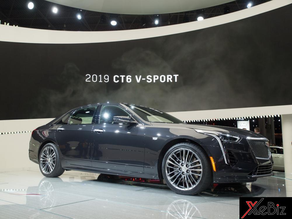 Cadillac CT6 V-Sport 2019 chính thức ra mắt công chúng ở triển lãm New York 2018