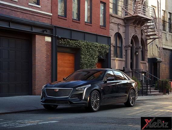 Xe sang Cadillac CT6 V-Sport 2019 lộ diện với động cơ V8 mới