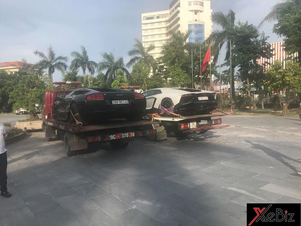 Cặp đôi siêu xe Lamborghini Aventador độ body kit LP720-4 50º Anniversario và LP640 bất ngờ được vận chuyển xuống Nghệ An Cặp đôi siêu xe Lamborghini Aventador độ body kit LP720-4 50º Anniversario và LP640 bất ngờ được vận chuyển xuống Nghệ An
