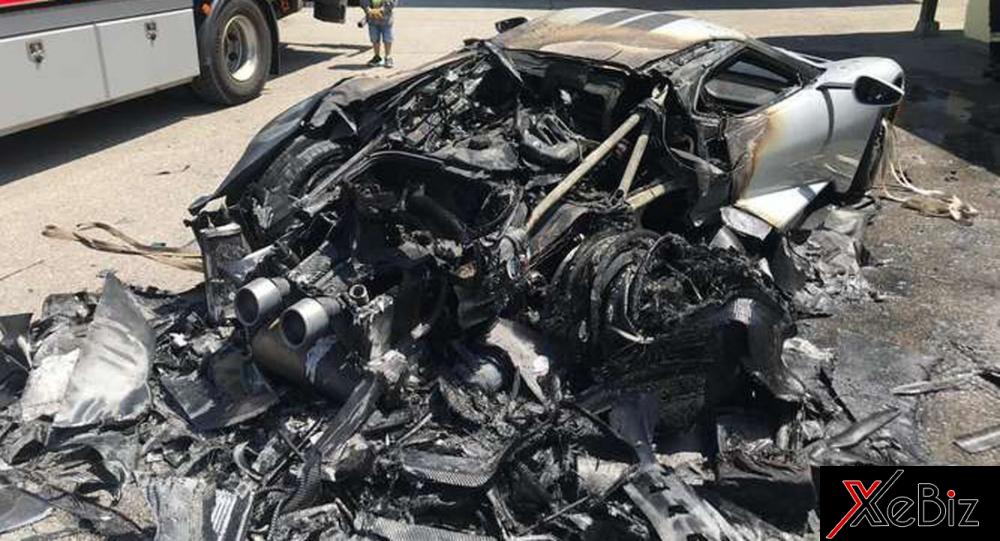 Chiếc Ford GT 2018 bị cháy tại Đức vào hồi cuối tháng 6 năm nay