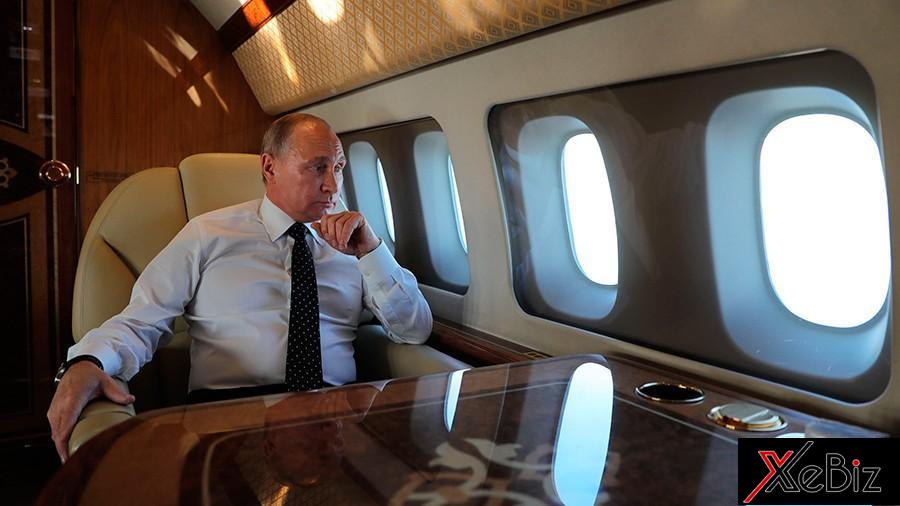 Tổng thống Nga Putin có 4 chiếc máy bay chuyên dụng