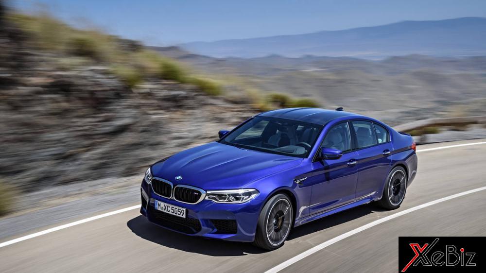 Công bố giá khởi điểm của BMW M5 2018 từ hơn 87.000 bảng Anh.