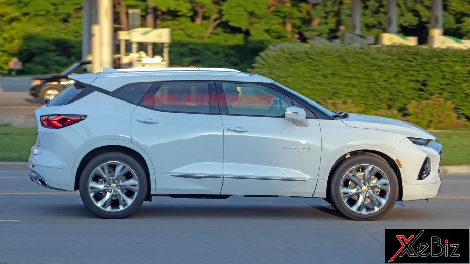Chevrolet Blazer 2019 lần đầu chạy thử trên đường phố Mỹ