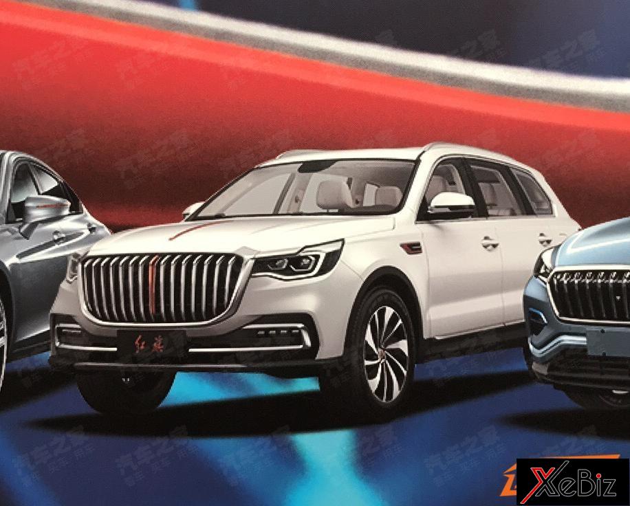 Hình ảnh chính thức đầu tiên của Hồng Kỳ HS7 Hình ảnh chính thức đầu tiên của Hồng Kỳ HS7