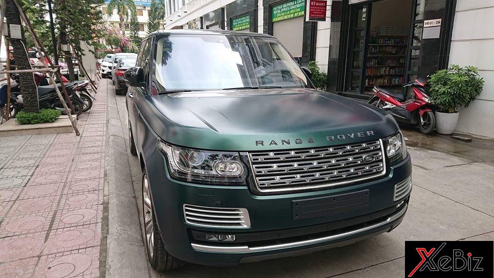Range Rover SVAutobiography màu độc nhất Việt Nam Range Rover SVAutobiography màu độc nhất Việt Nam