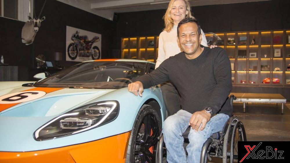 Anh Jason Watt nhận chiếc siêu xe Ford GT 2017 vào đầu năm nay Anh Jason Watt nhận chiếc siêu xe Ford GT 2017 vào đầu năm nay