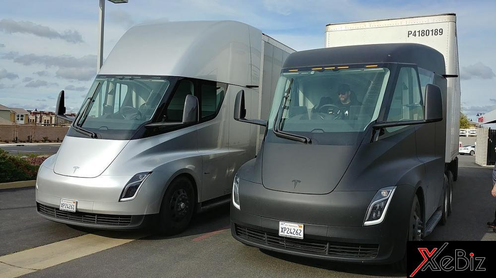Hai phiên bản Tesla Semi Hai phiên bản Tesla Semi
