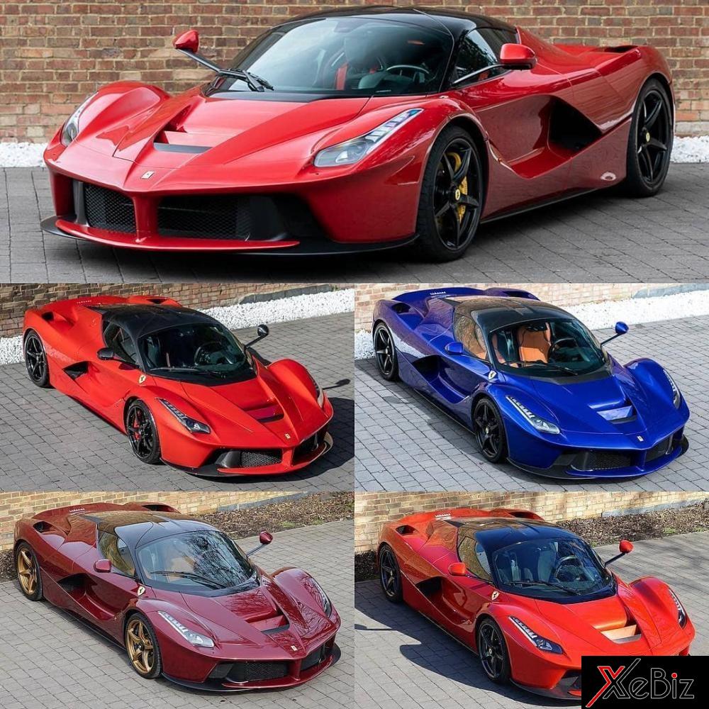 Ferrari LaFerrari với các màu sơn cực kỳ nổi bật Ferrari LaFerrari với các màu sơn cực kỳ nổi bật