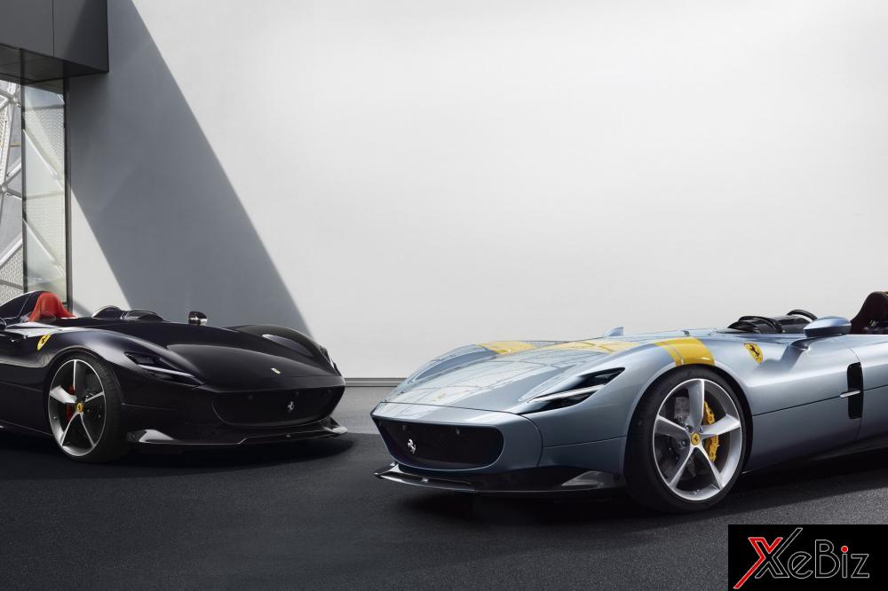 Hình ảnh chính thức của cặp đôi Ferrari Monza SP1 và SP2 Hình ảnh chính thức của cặp đôi Ferrari Monza SP1 và SP2