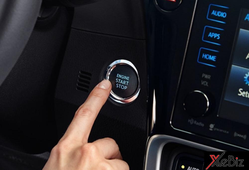 Hệ thống khởi động bằng nút bấm là một tính năng rất phổ biến ở xe hiện đại