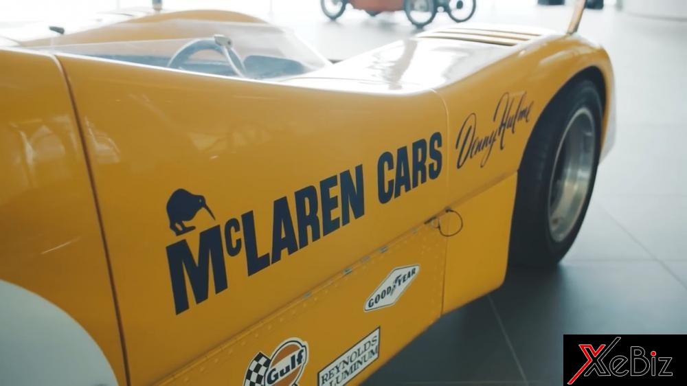 Hình ảnh chú chim kiwi có trên mọi chiếc F1 của ông Bruce McLaren