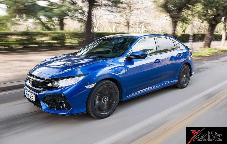 Honda Civic 2019 máy dầu tại châu Â được bổ sung hộp số tự động 9 cấp mới