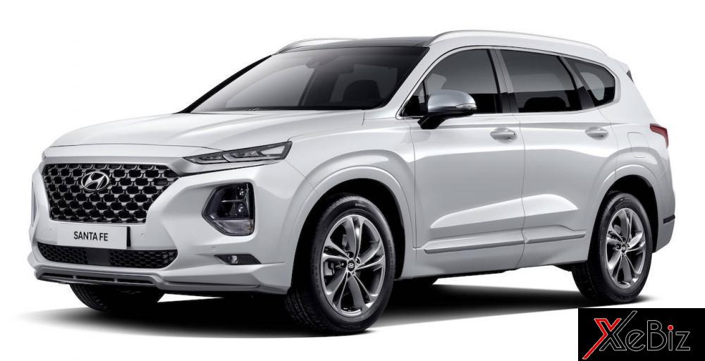 Hyundai Santa Fe Inspiration với lưới tản nhiệt riêng