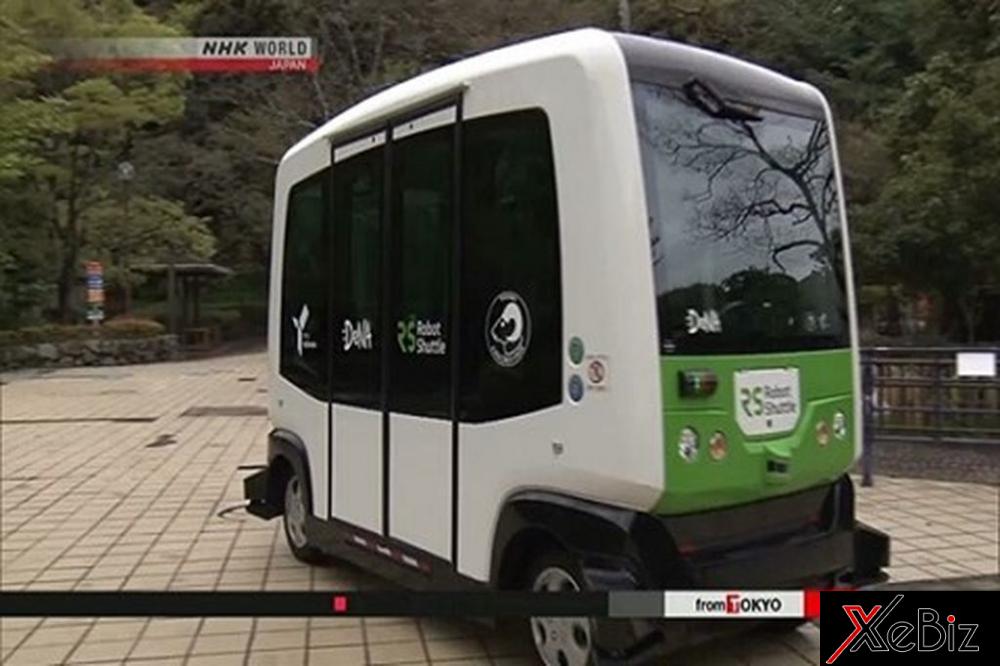 Khởi động thử nghiệm xe tự hành Nhật Bản 1