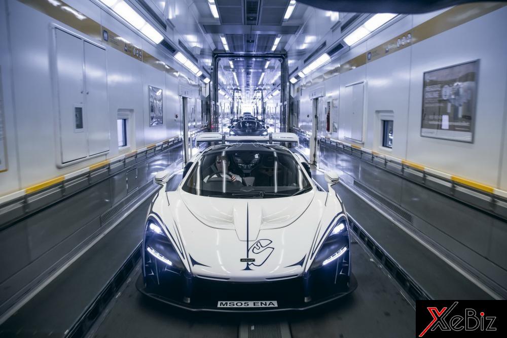Đây mới chính là chiếc McLaren Senna đầu tiên trên thế giới xuất xưởng