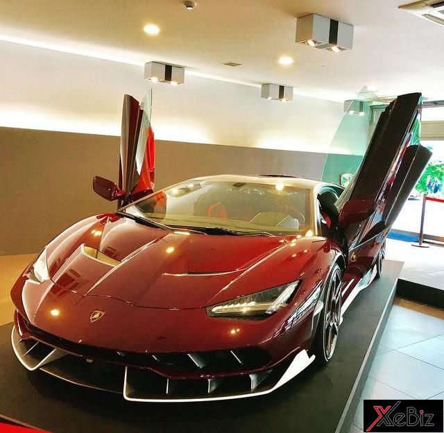 Lamborghini Centenario khoác bộ cánh màu đỏ rượu “độc quyền” - Xebiz.vn