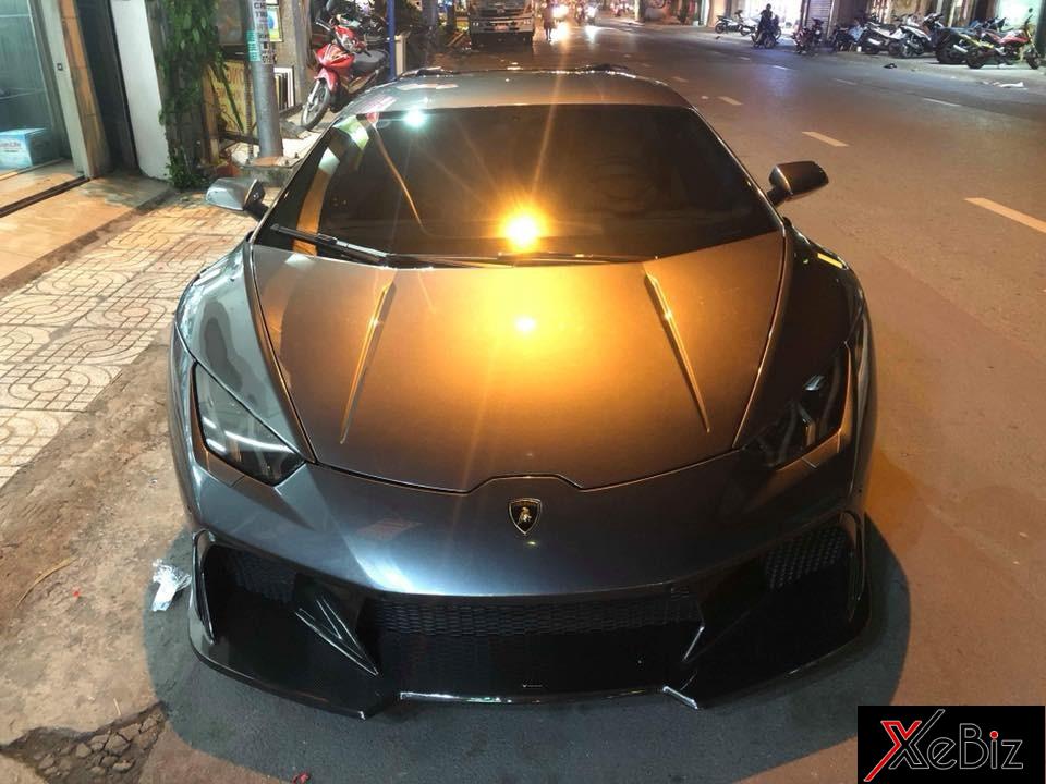 Lamborghini Huracan LP610-4 tiếp tục được người yêu xe Bạc Liêu thay đổi ngoại thất dữ dằn hơn trước