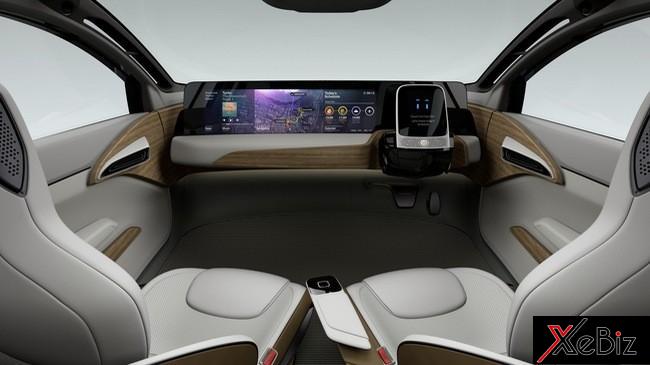 Những thay đổi bên trong xe tự lái  Nội thất của xe tự lái tương lai