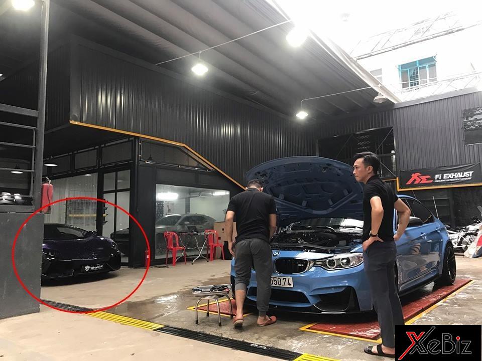 Siêu xe Lamborghini Aventador khoác áo dải thiên hà Siêu xe Lamborghini Aventador khoác áo dải thiên hà