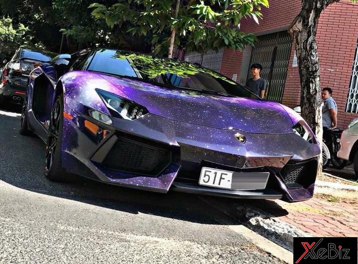 Lộ diện danh tính siêu xe Lamborghini Aventador tại Việt Nam khoác áo dải thiên hà Lộ diện danh tính siêu xe Lamborghini Aventador tại Việt Nam khoác áo dải thiên hà