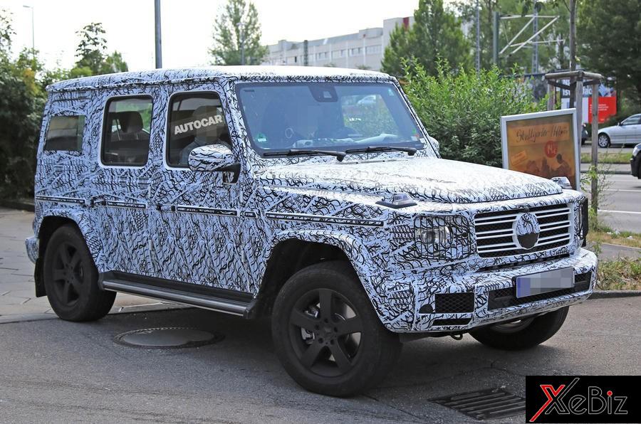 Lộ lưới tản nhiệt mới của Mercedes-AMG G63 2018 2.