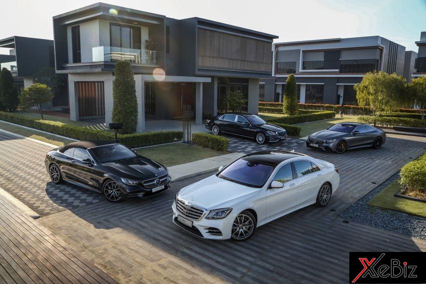 Bộ tứ Mercedes-Benz bản nâng cấp mới được giới thiệu đến các khách hàng tại Malaysia Bộ tứ Mercedes-Benz bản nâng cấp mới được giới thiệu đến các khách hàng tại Malaysia