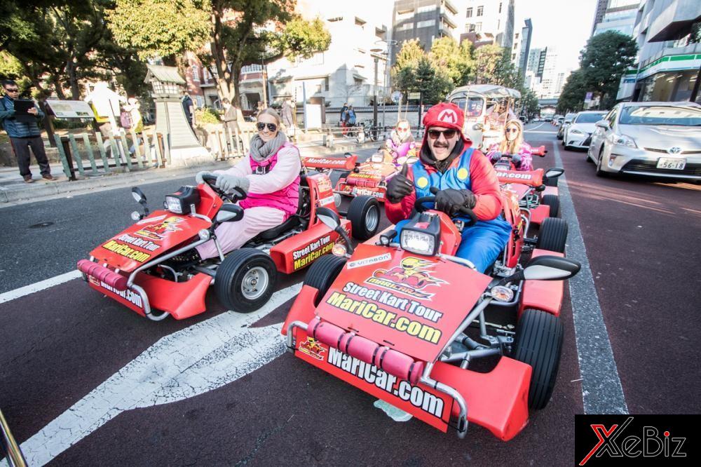 MariCar là một dịch vụ du lịch độc nhất vô nhị ở Tokyo, Nhật Bản