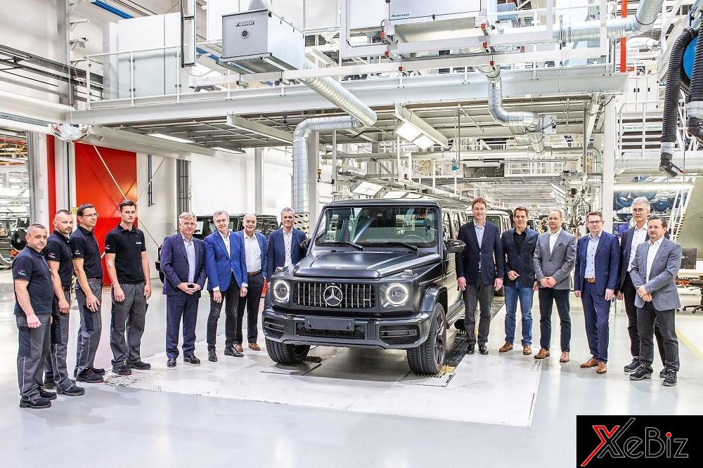 Một chiếc Mercedes-Benz G-Class 2019 xuất xưởng tại nhà máy ở Graz, Áo