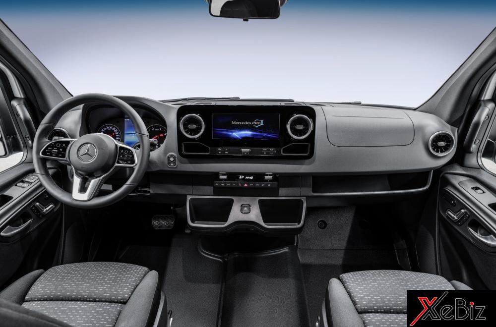 Hé lộ nội thất hiện đại của Mercedes-Benz Sprinter thế hệ mới - Xebiz.vn