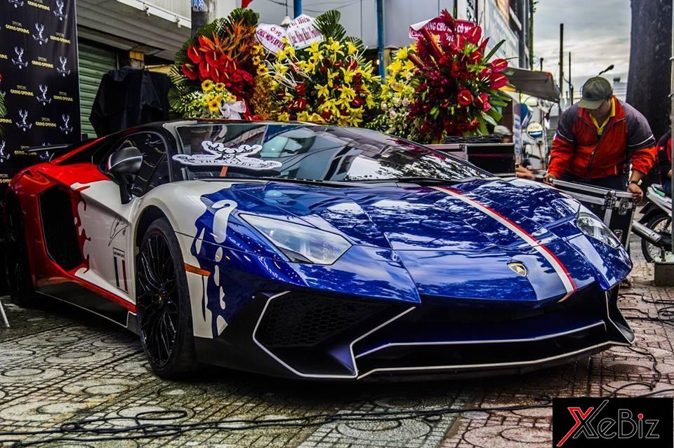 Siêu xe hàng hiếm Lamborghini Aventador LP750-4 SV tái xuất trên đường phố Sài thành