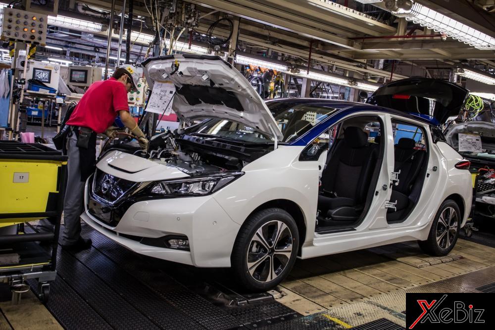 Nissan lên kế hoạch lắp ráp mẫu xe Leaf mới tại thị trường Anh, Mỹ cuối năm nay.