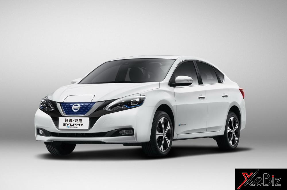 Phía trước của mẫu xe Nissan Sylphy mới