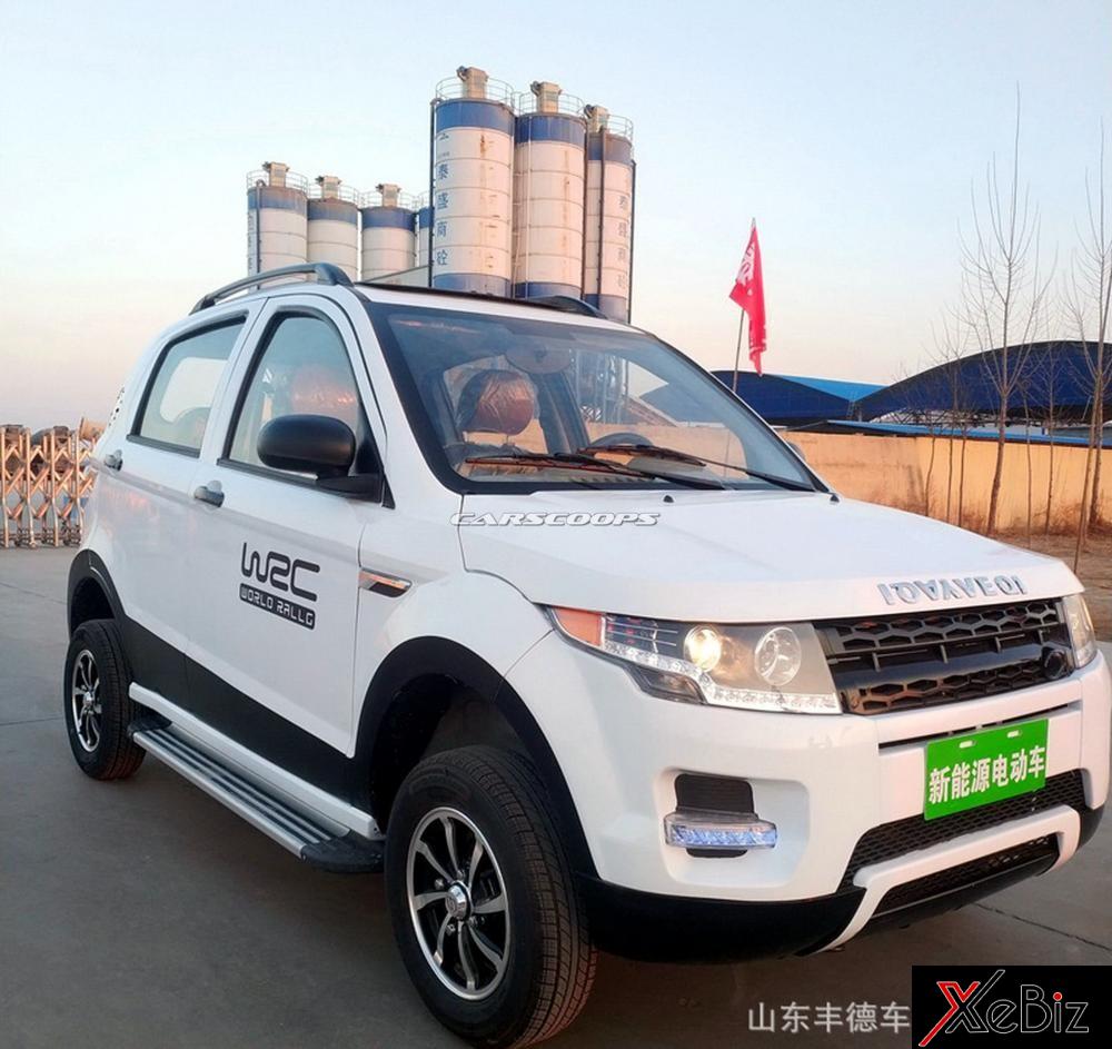 Xe điện mini nhái Range Rover Evoque của công ty Shandong Fengde
