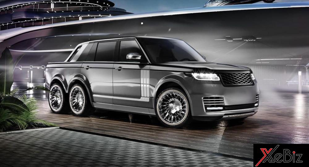 Range Rover phiên bản bán tải 6 bánh Range Rover phiên bản bán tải 6 bánh