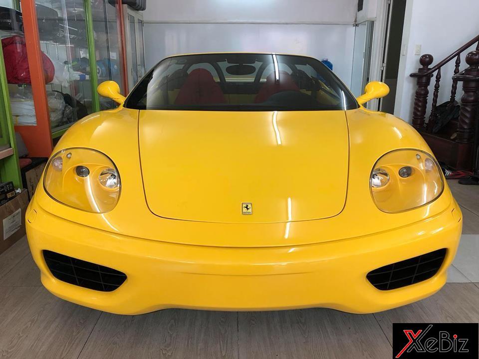 Đến nay, sau hơn 1 tháng có mặt tại Sài thành, chiếc Ferrari 360 Spider đã gần như lột xác hoàn toàn khi được chủ nhân trả về ngoại thất nguyên bản như lúc mới được đưa về nước Đến nay, sau hơn 1 tháng có mặt tại Sài thành, chiếc Ferrari 360 Spider đã gần như lột xác hoàn toàn khi được chủ nhân trả về ngoại thất nguyên bản như lúc mới được đưa về nước