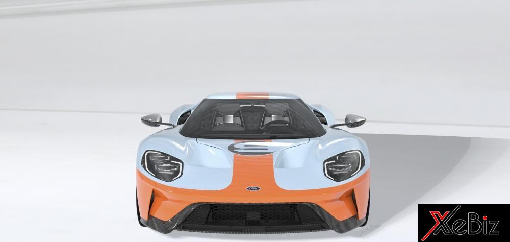 Siêu xe Ford GT 2019 kỷ niệm 50 năm chiến thắng giải đua Le Mans trình làng